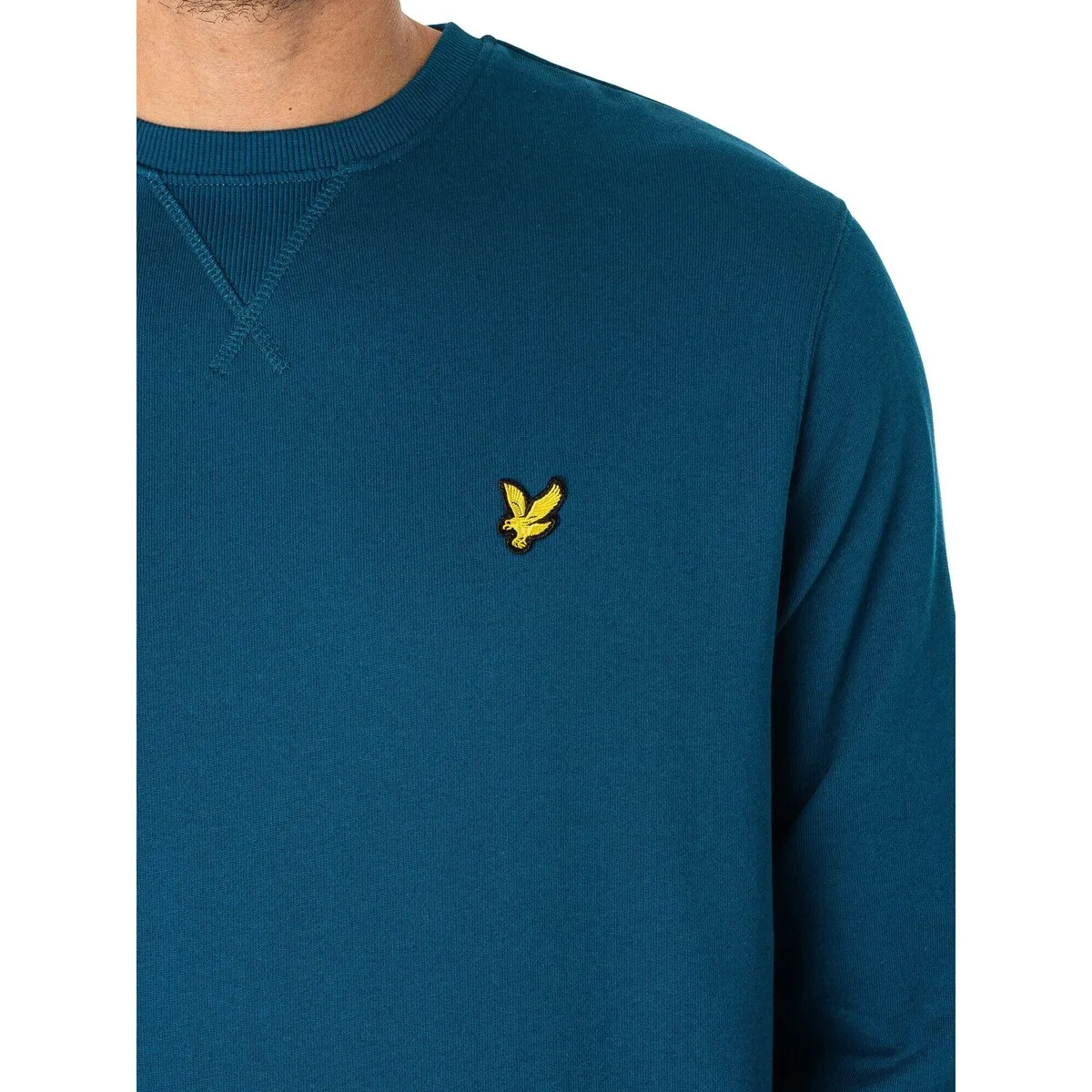 Sudadera Con Cuello Redondo Y Logo