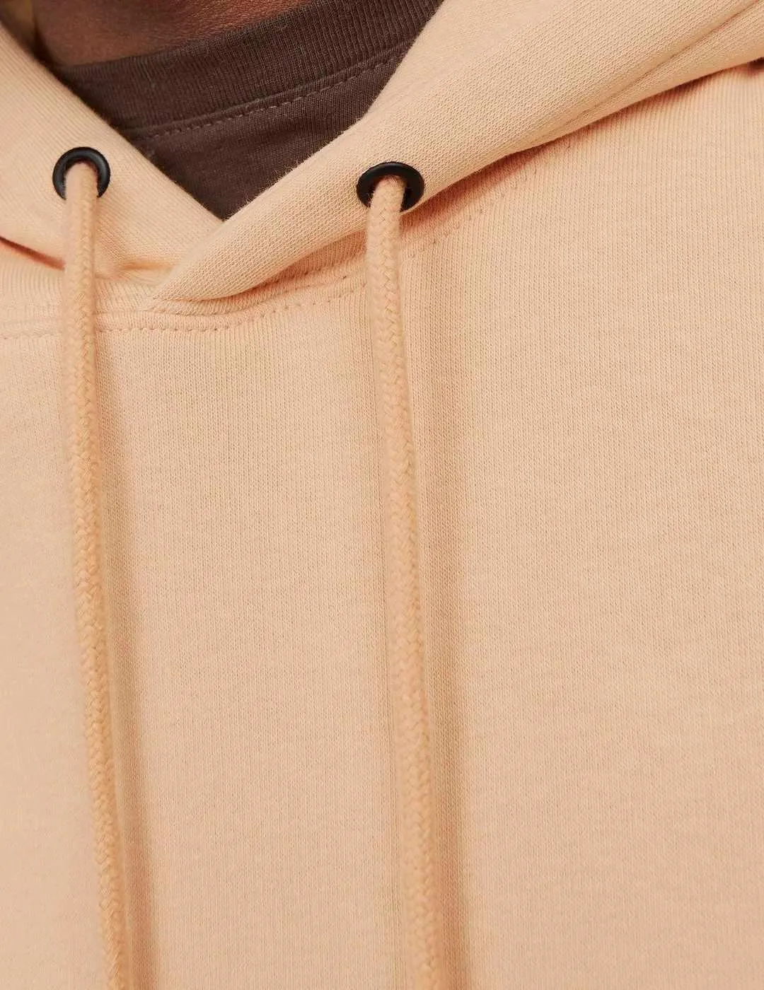 Sudadera Jack&Jones Star coral con capucha para hombre