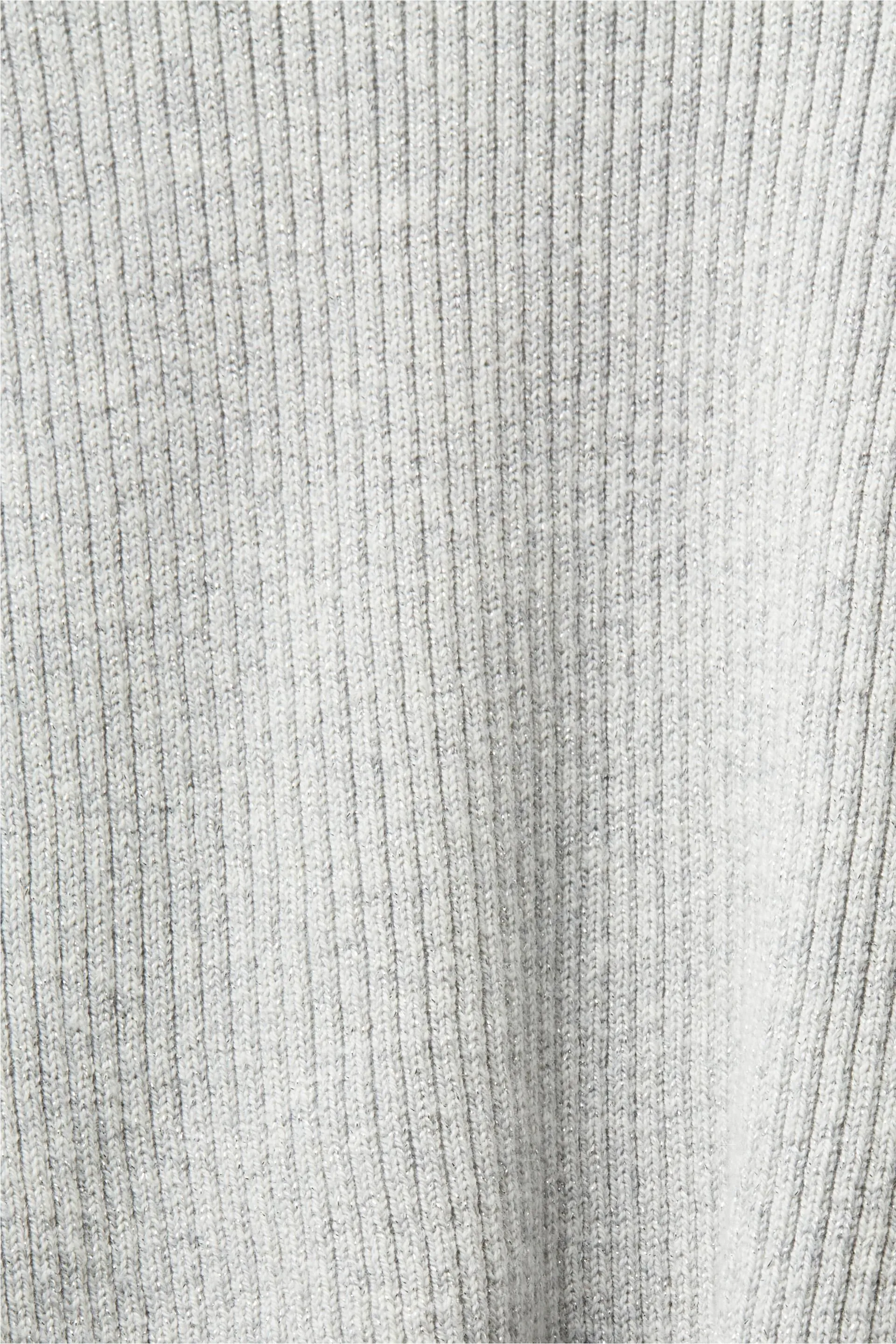 Sudadera metalizada con detalle retorcido en la espalda