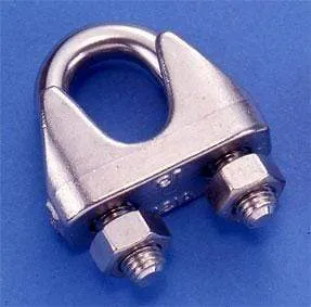 SUJETACABLES INOX AISI316 06MM  PACK 20 UNIDADES