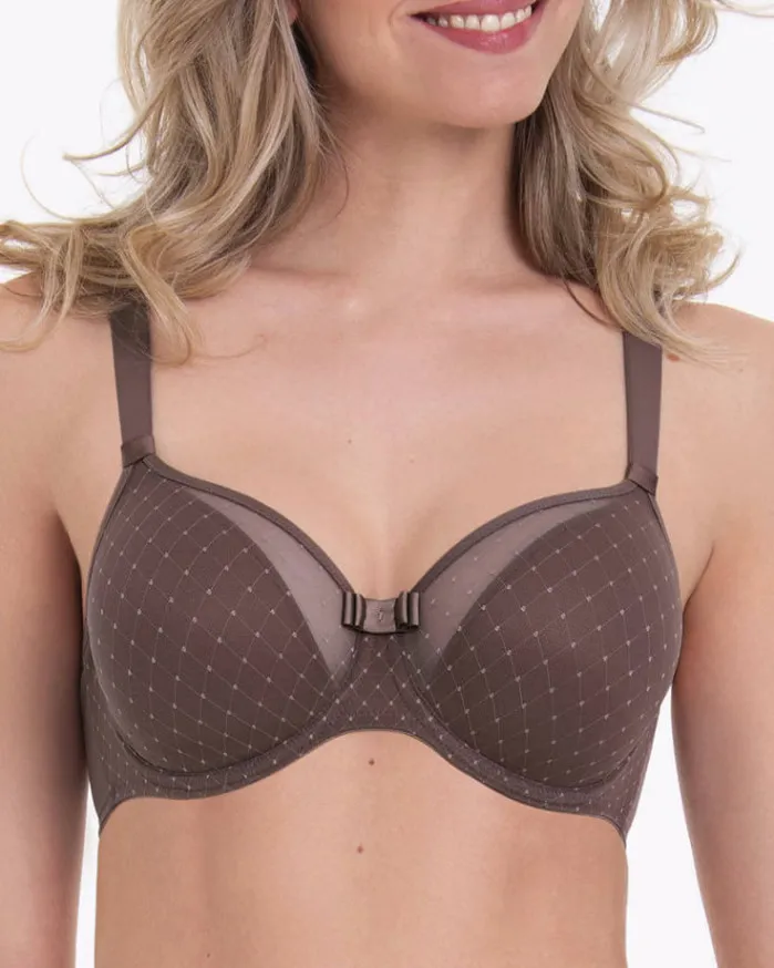 Sujetador Cazoleta Con Aros Eve 5209 TRU Rosa Faia