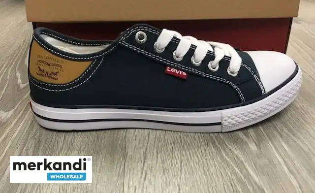 SURTIDO DE CALZADO PARA NIñOS DE LEVI'S  COLECCIóN DE 12 PARES AL POR MAYOR, TALLAS VARIADAS
