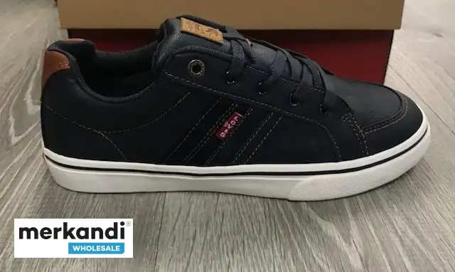SURTIDO DE CALZADO PARA NIñOS DE LEVI'S  COLECCIóN DE 12 PARES AL POR MAYOR, TALLAS VARIADAS