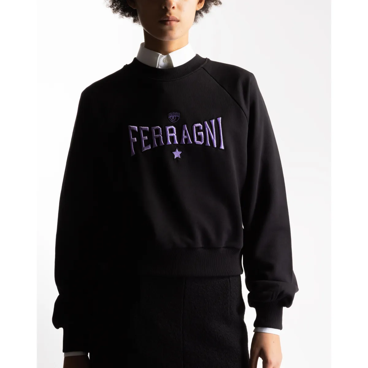 Sweater Chiara Ferragni 75CBIT04 Negro