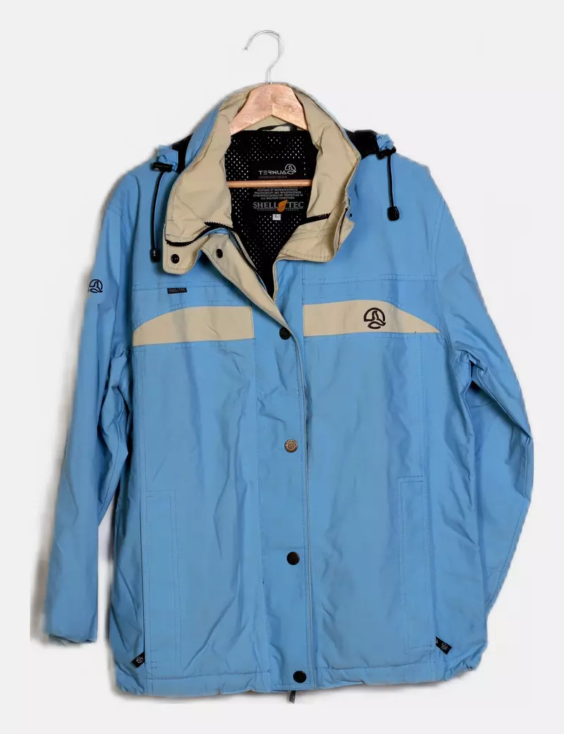 Ternua Impermeable azul