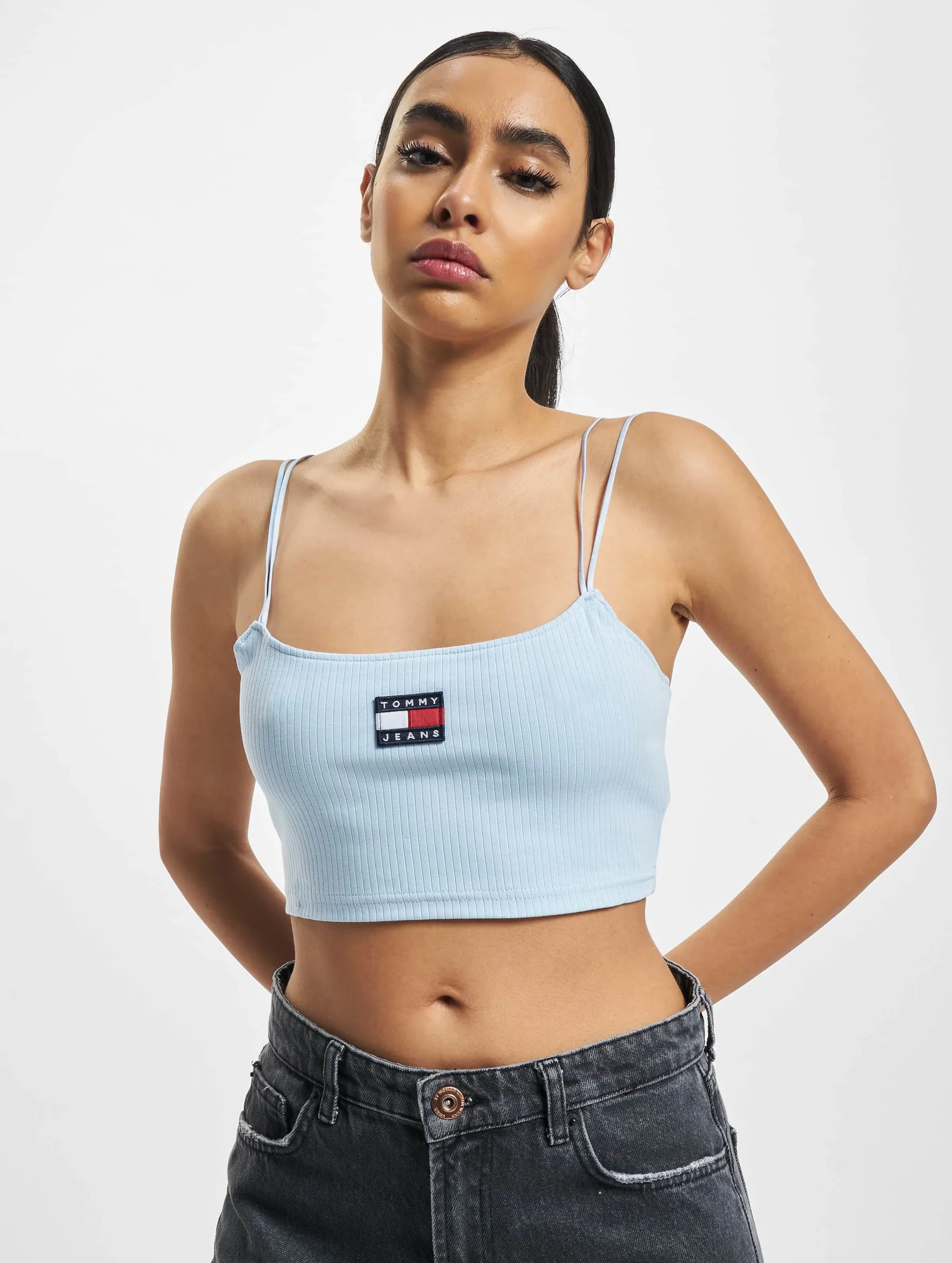 Tommy Jeans Rib Badge Crop