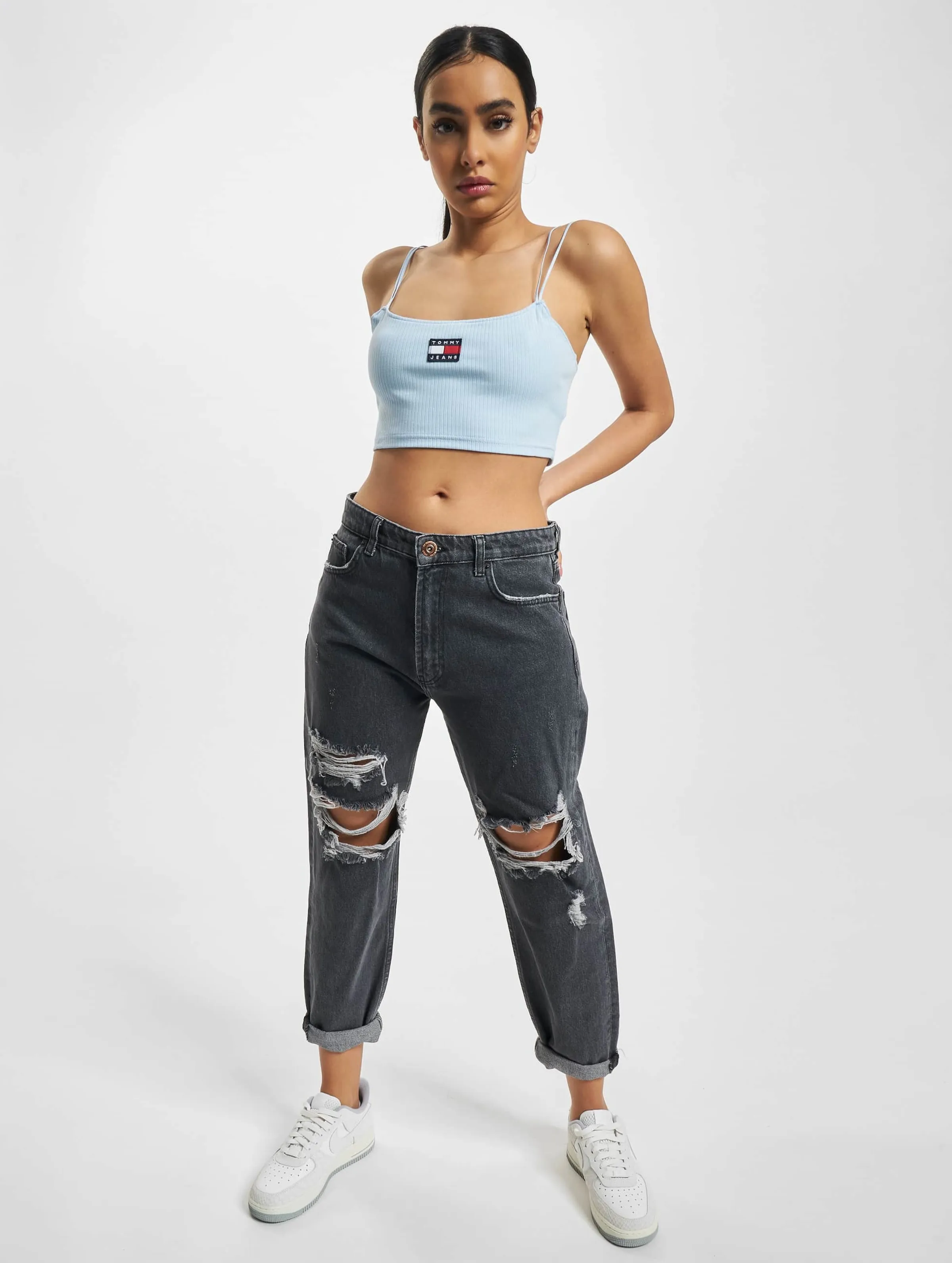 Tommy Jeans Rib Badge Crop