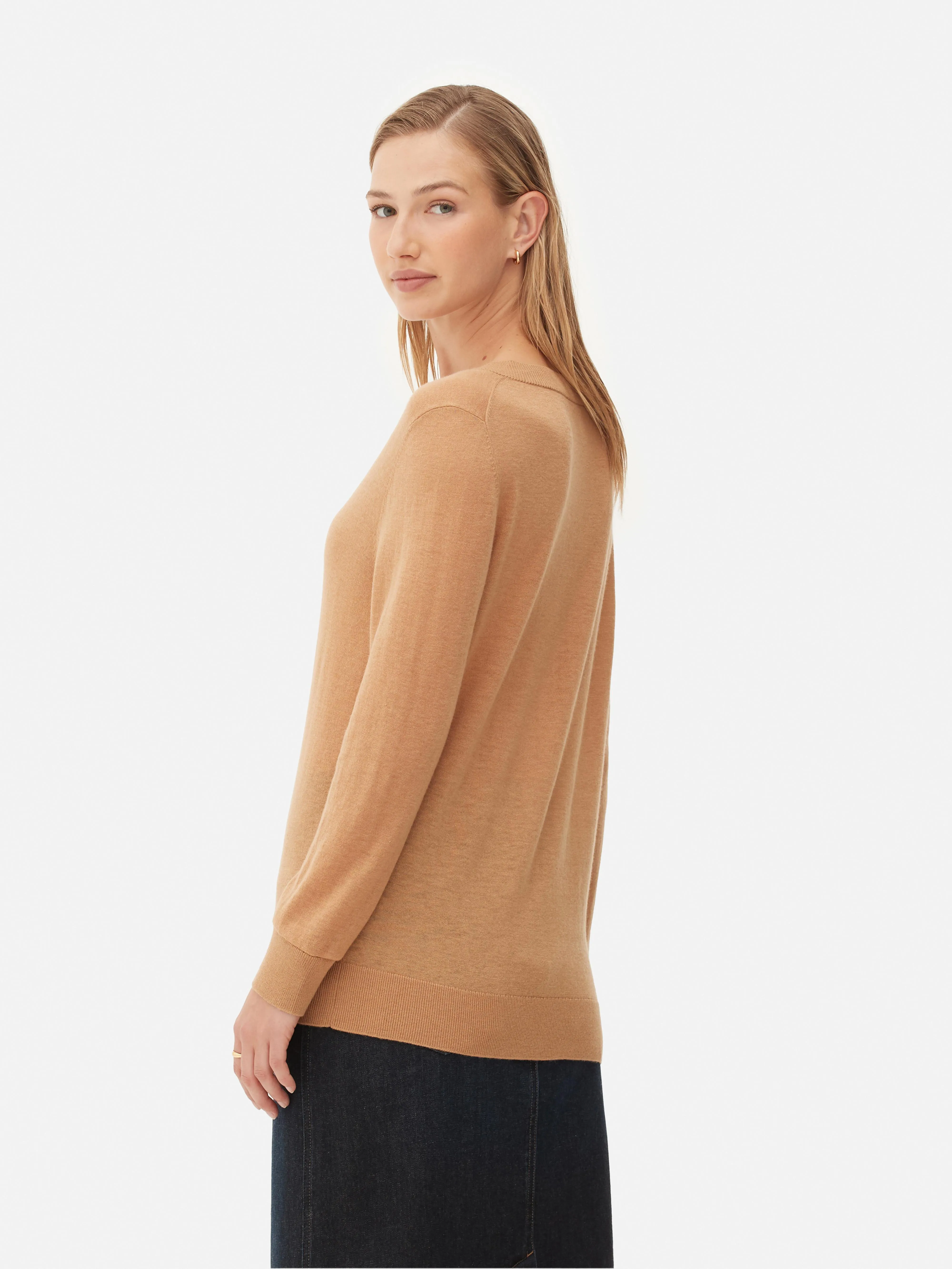 Top con cuello de pico de The Edit