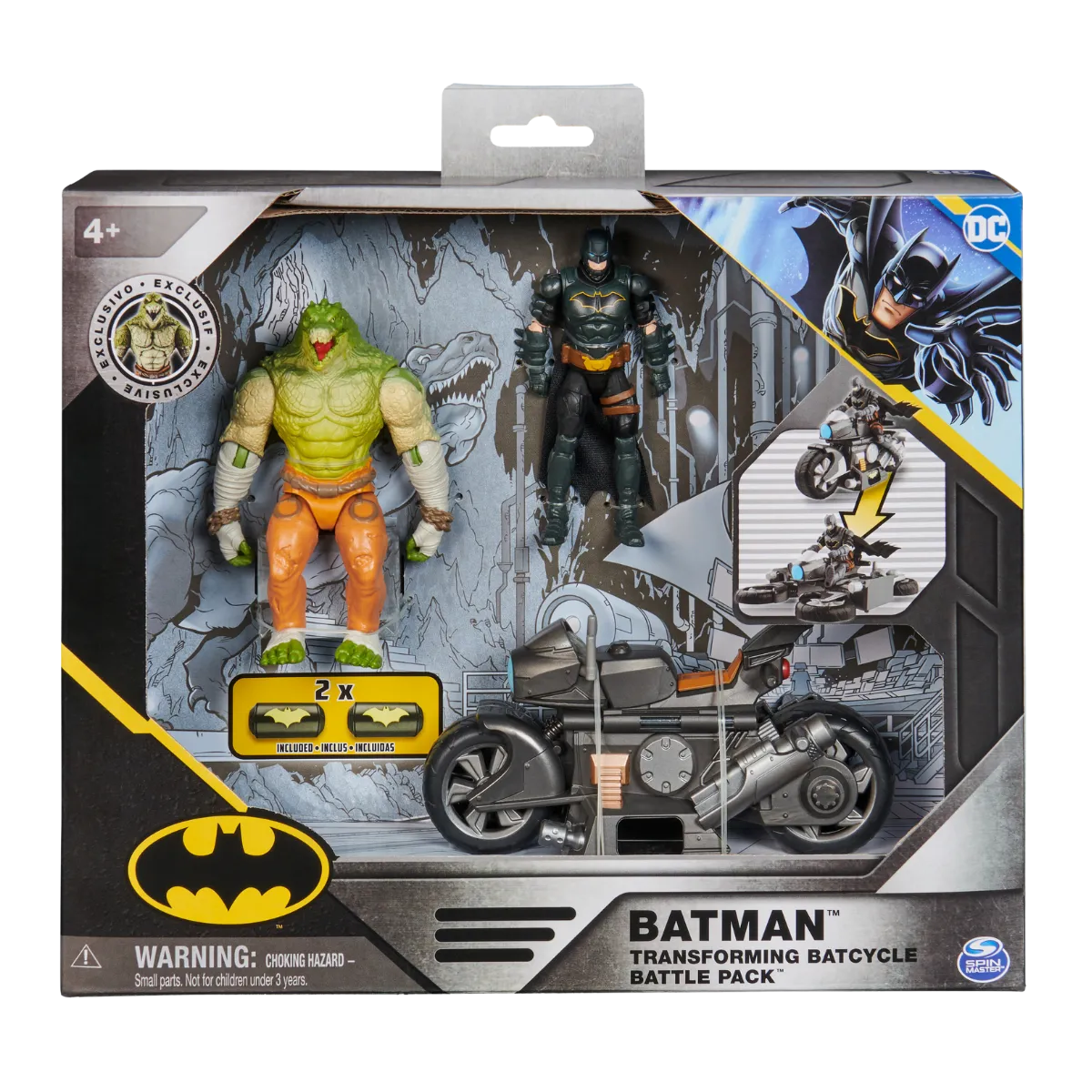 Transforming Batcycle Battle Pack 4''