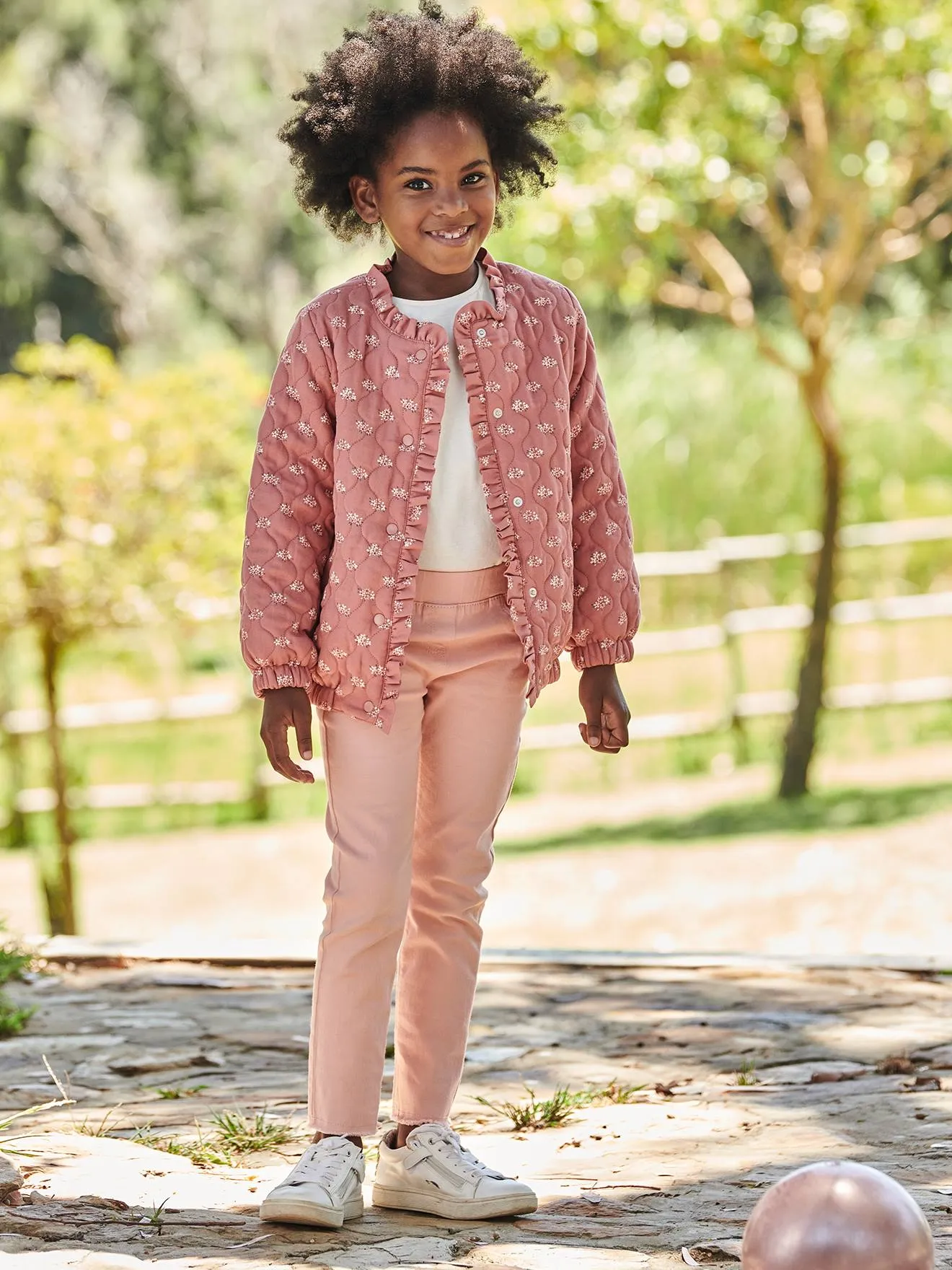 Treggings a color, para niña