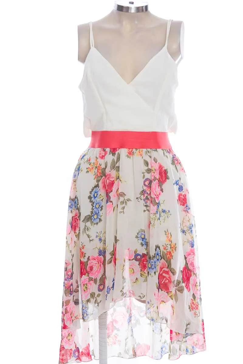 VESTIDO / ENTERIZO COLOR BLANCO  CARLOS ROMERO