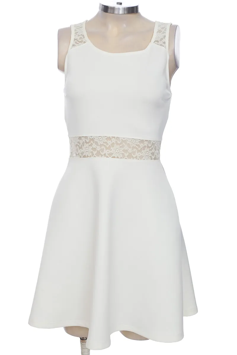 VESTIDO / ENTERIZO COLOR BLANCO  FOREVER 21