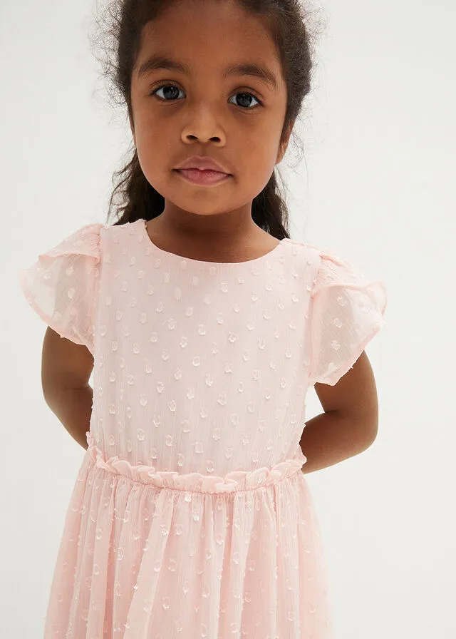 Vestido de fiesta para niñas Rosa perla