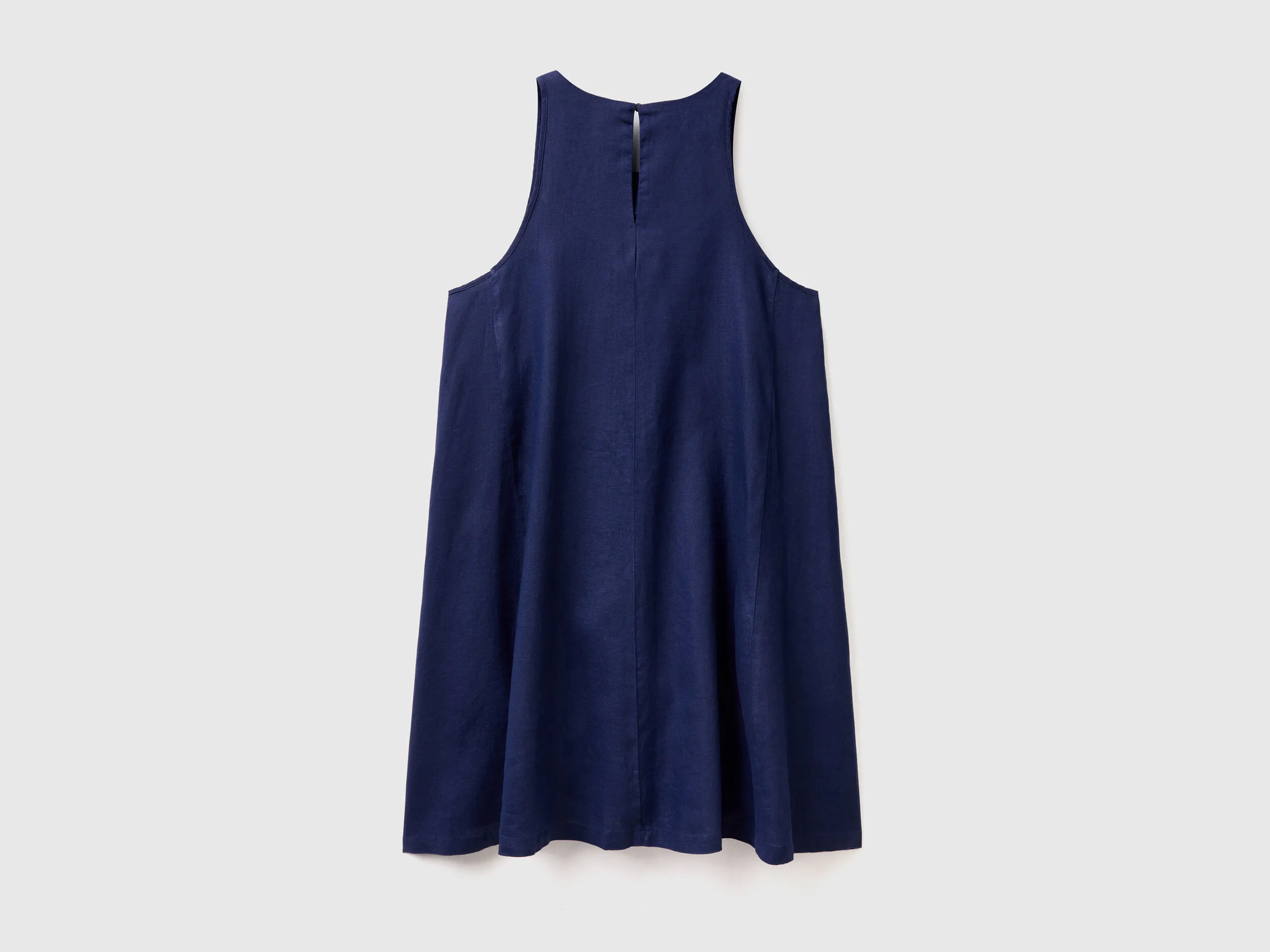 Vestido de puro lino sin mangas