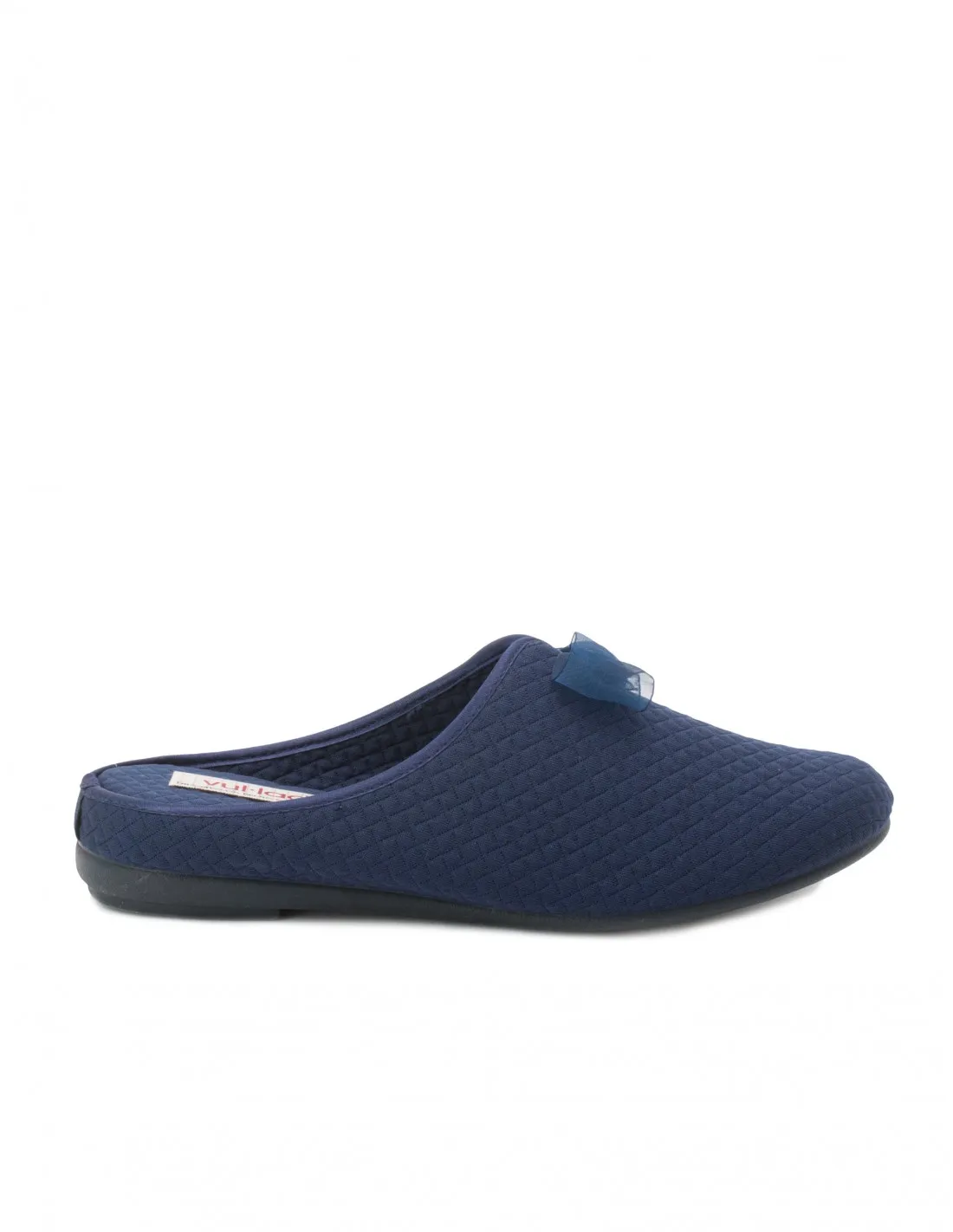 VULLADI Zapatillas Casa Lazo Azul