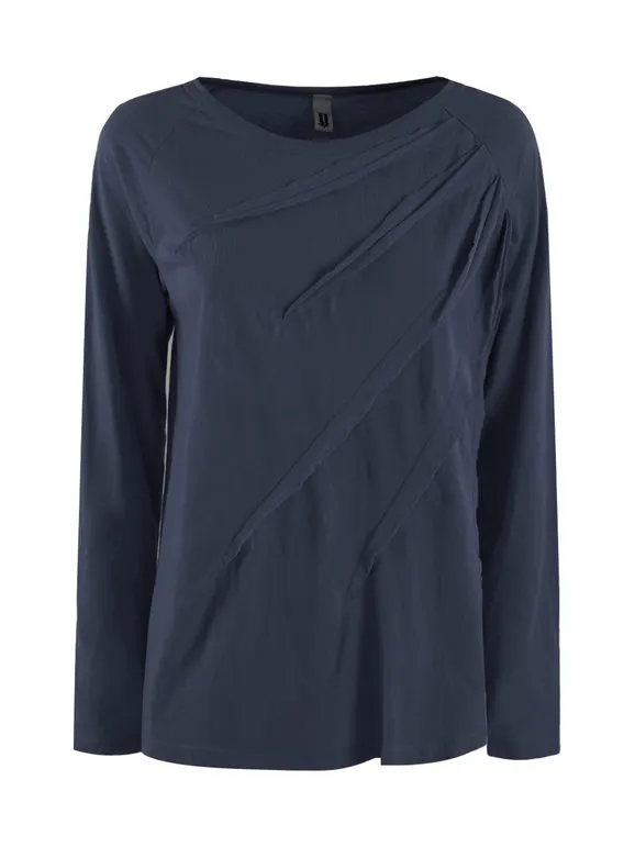 Wendy Trendy Camiseta oversize de algodón para mujer