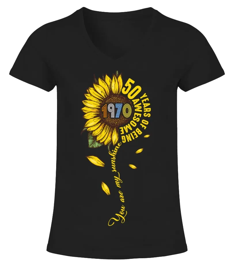 You are my sunshine Camiseta cuello pico Mujer