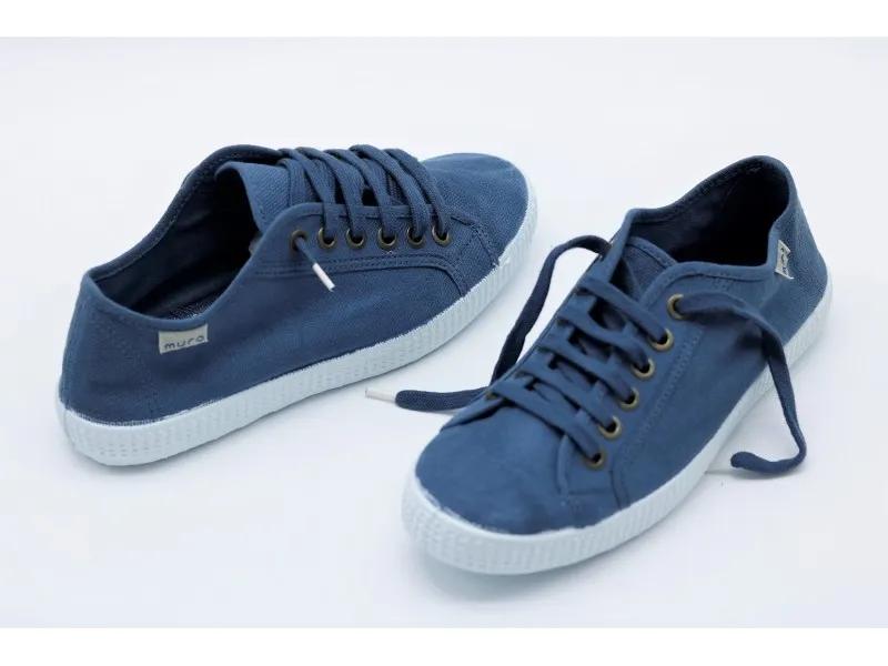 ZAPATILLA DE LONA 275 GARRIDO MURO EN COLOR AMARILLO O JEANS