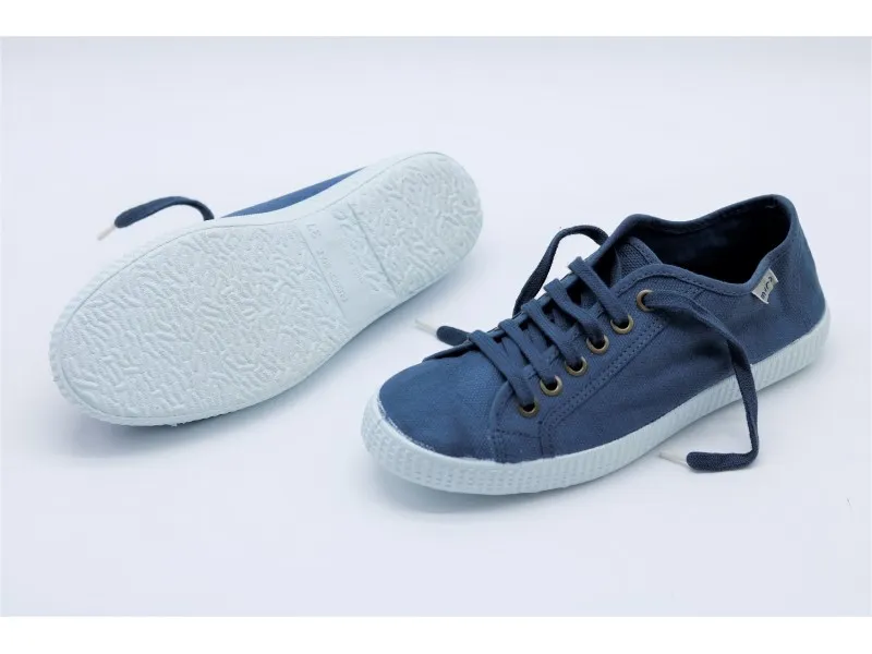 ZAPATILLA DE LONA 275 GARRIDO MURO EN COLOR AMARILLO O JEANS