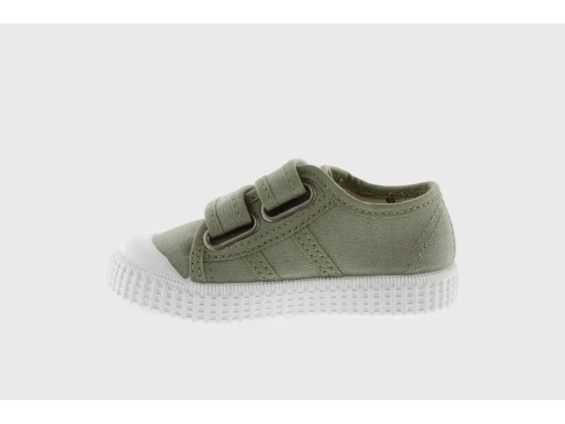 ZAPATILLA DE LONA BASKET 136606 VICTORIA EN COLOR JEANS, BLANCO O ALOE