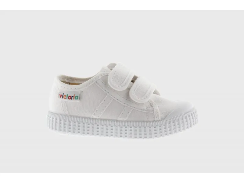 ZAPATILLA DE LONA BASKET 136606 VICTORIA EN COLOR JEANS, BLANCO O ALOE