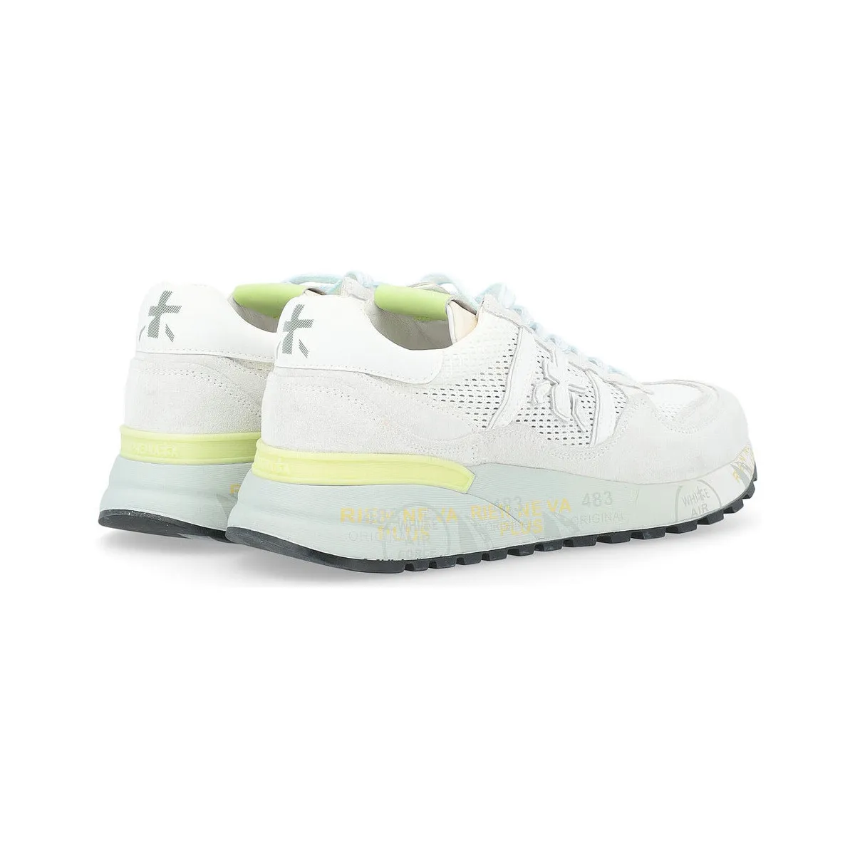 Zapatilla  Landerck en tejido blanco