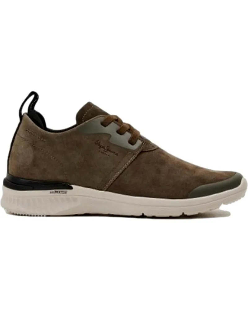 Zapatillas deporte de Hombre PEPE JEANS ZAPATILLAS PIEL PMS30870 MARRON