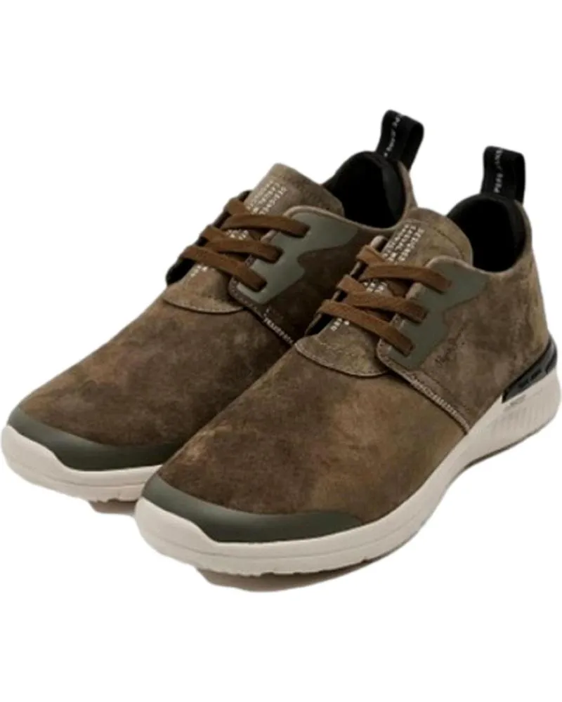 Zapatillas deporte de Hombre PEPE JEANS ZAPATILLAS PIEL PMS30870 MARRON