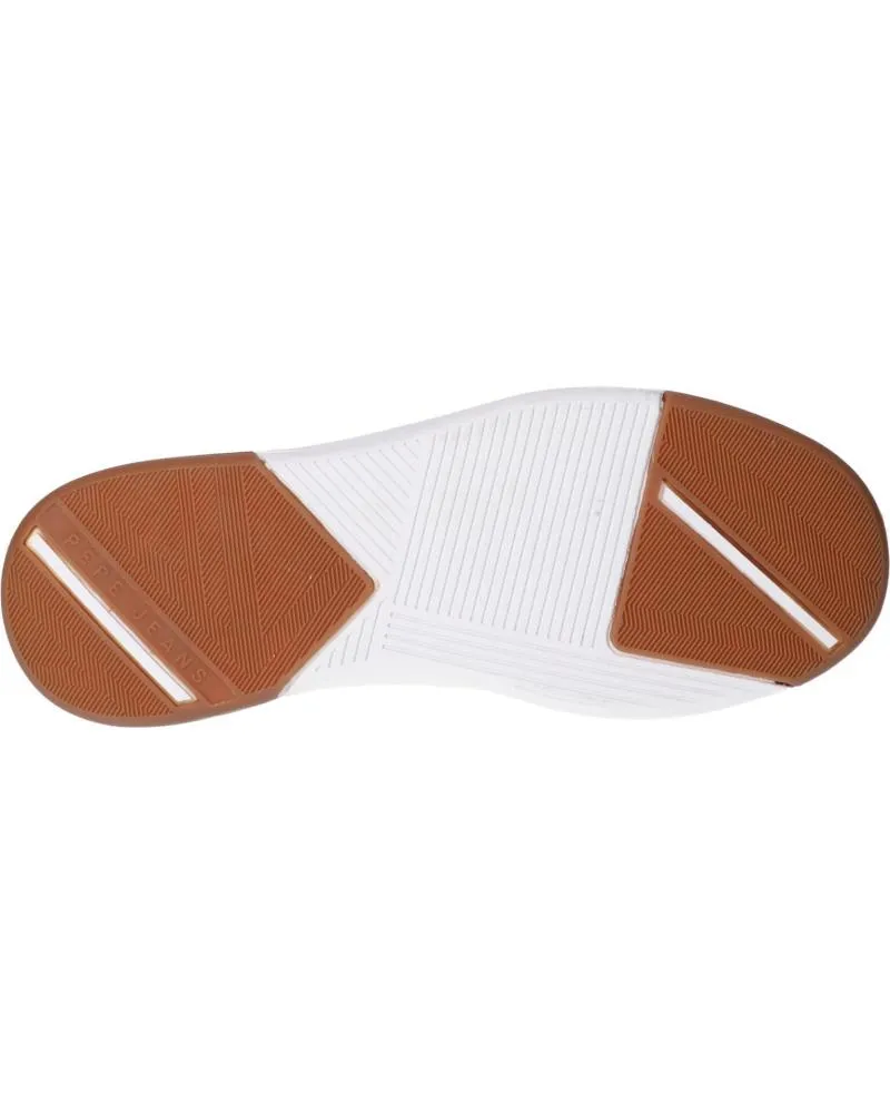 Zapatillas deporte de Mujer y Niña PEPE JEANS PGS30539 BAXTER PATCH 800WHITE