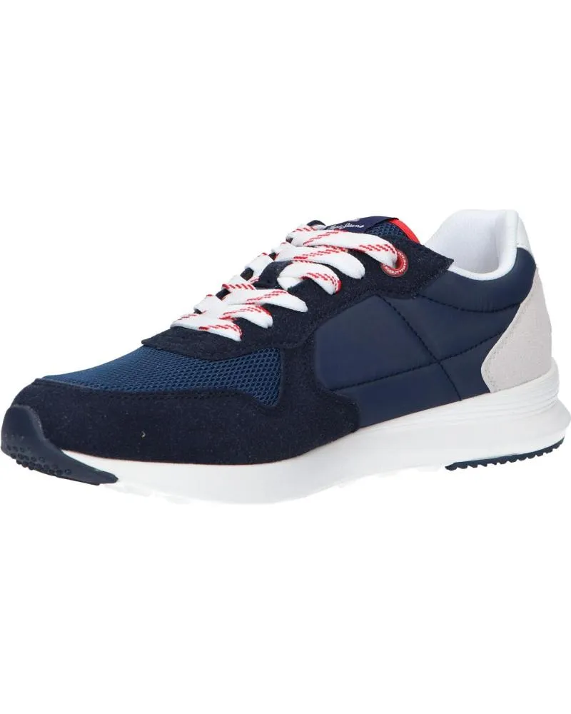 Zapatillas deporte de Mujer y Niña y Niño PEPE JEANS PBS30515 YORK BASIC 595 NAVY