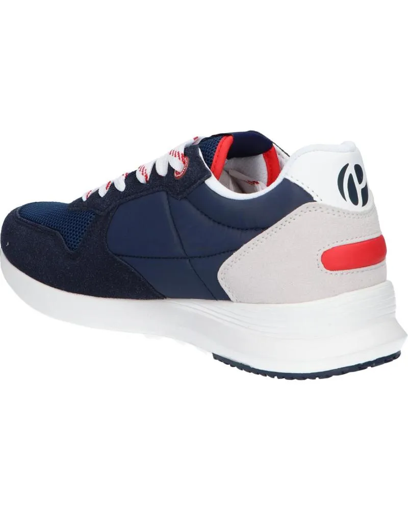 Zapatillas deporte de Mujer y Niña y Niño PEPE JEANS PBS30515 YORK BASIC 595 NAVY