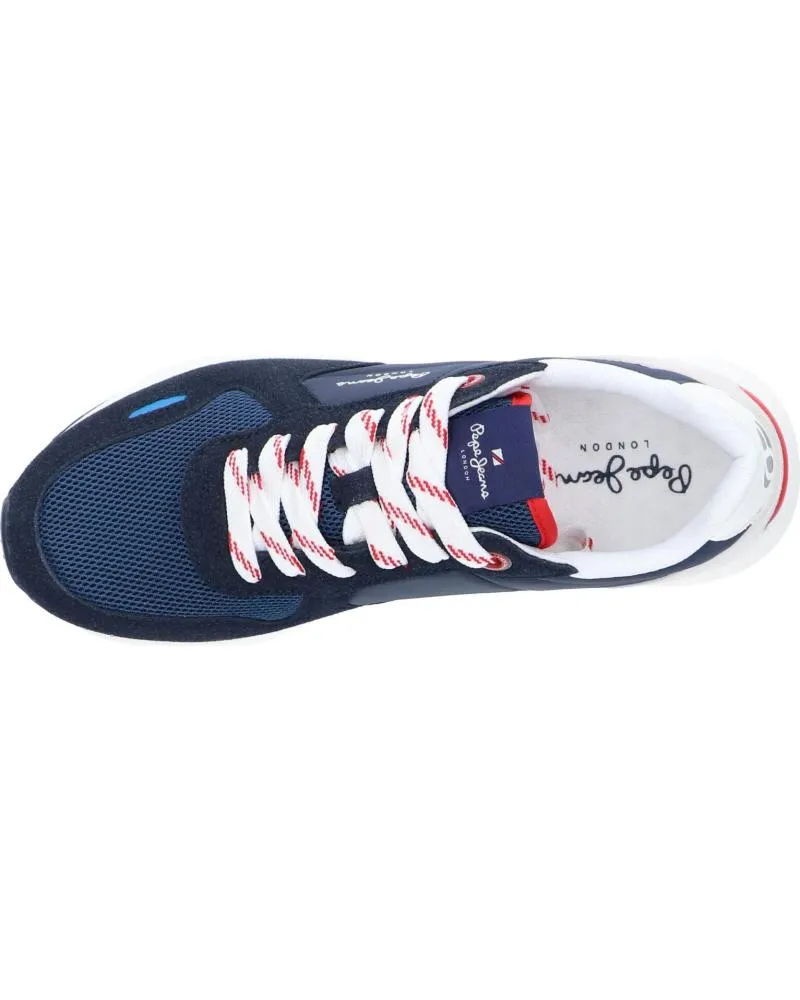 Zapatillas deporte de Mujer y Niña y Niño PEPE JEANS PBS30515 YORK BASIC 595 NAVY