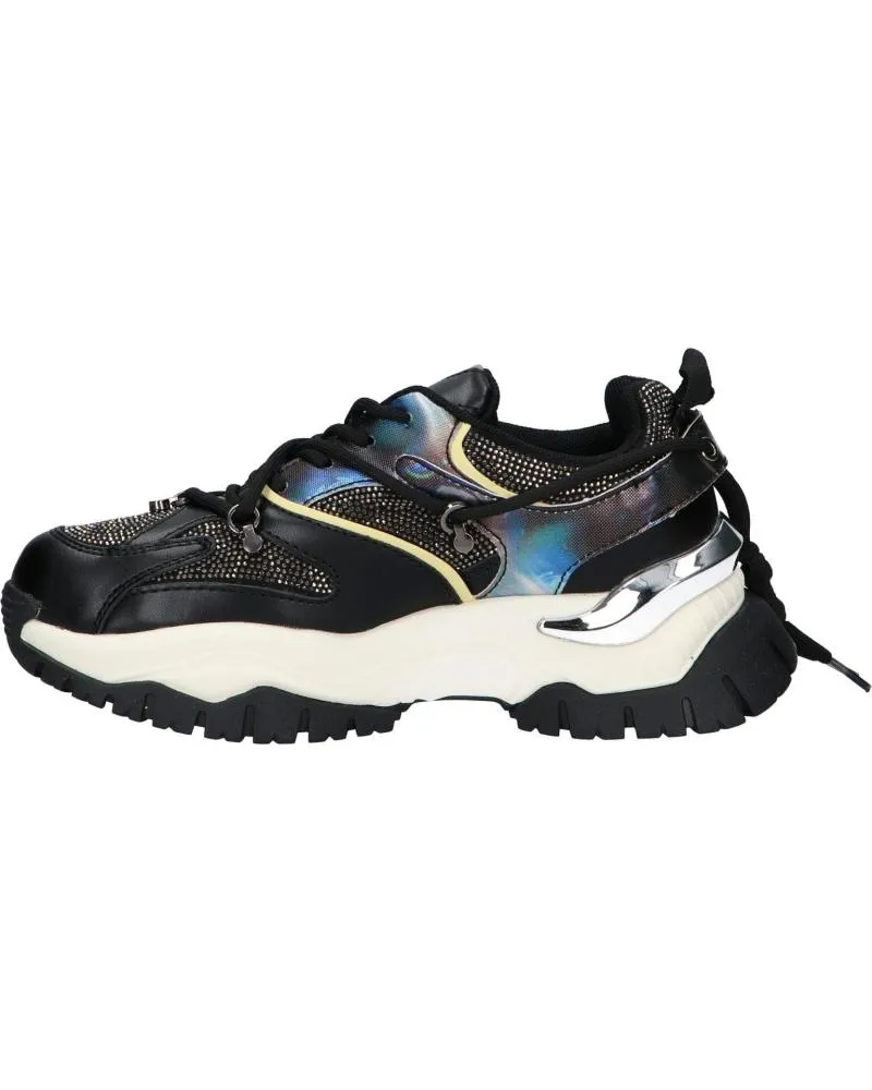 ZAPATILLAS DEPORTE EXE  DE MUJER 22E013  PU BLACK