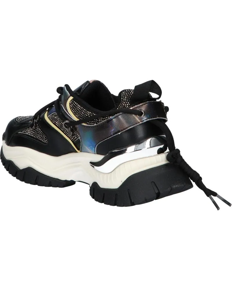 ZAPATILLAS DEPORTE EXE  DE MUJER 22E013  PU BLACK