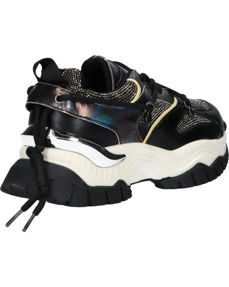 ZAPATILLAS DEPORTE EXE  DE MUJER 22E013  PU BLACK