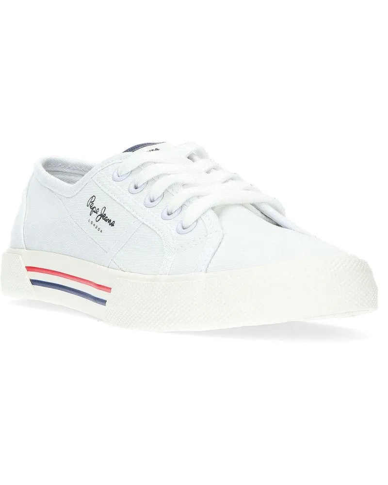 Zapatillas deporte PEPE JEANS  de Mujer ZAPATILLA PLS31287 WHITE MUJER  800WHITE