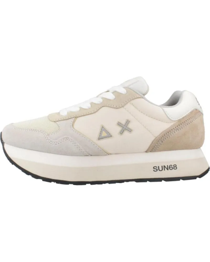 Zapatillas deporte SUN68  de Mujer ZAPATILLAS MUJER MODELO SCPZ43219 COLOR BEIS  BIANCOPNA