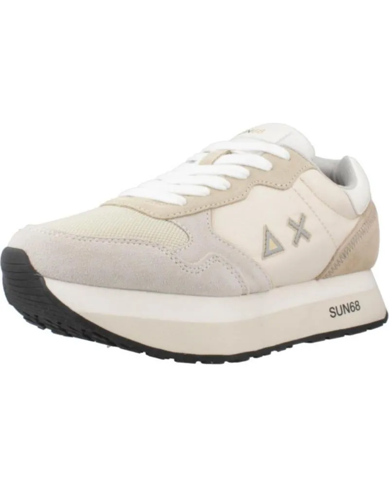 Zapatillas deporte SUN68  de Mujer ZAPATILLAS MUJER MODELO SCPZ43219 COLOR BEIS  BIANCOPNA