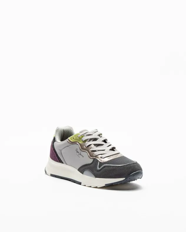 Zapatillas Pepe Jeans London Joy Starclash Gris