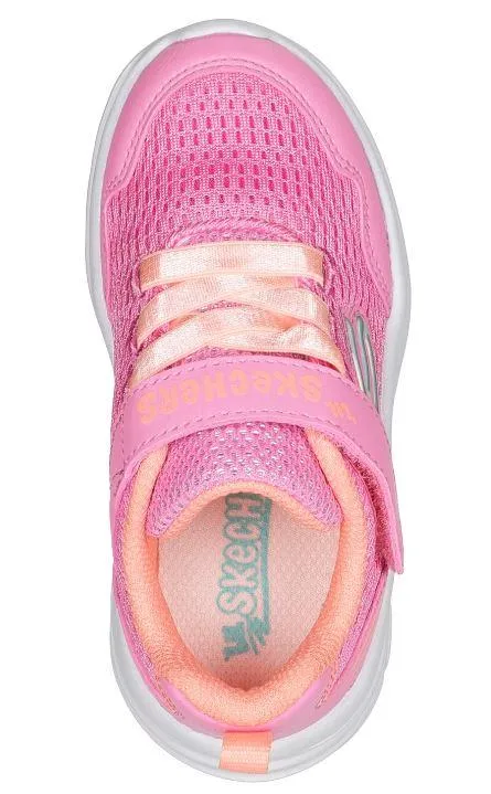 Zapatillas Skechers Dreamy Dancer Velcro Niña Rosa