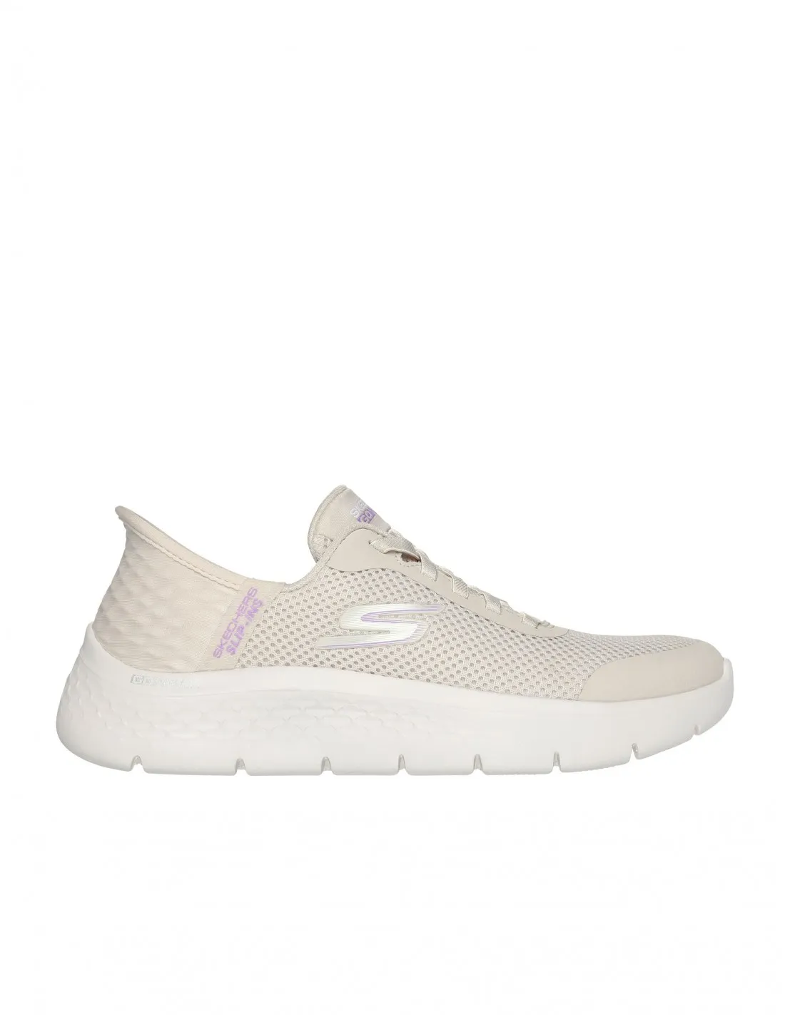 ZAPATILLAS SKECHERS SLIPINS GO WALK FLEX GRAND ENTRY BEIGE