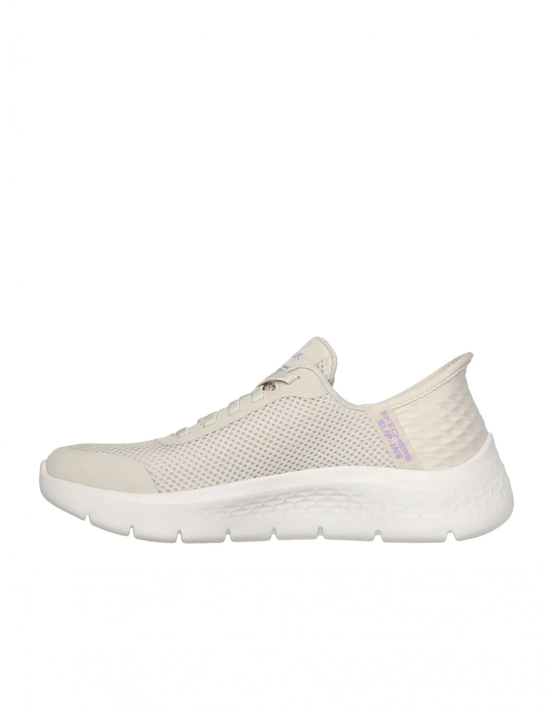 ZAPATILLAS SKECHERS SLIPINS GO WALK FLEX GRAND ENTRY BEIGE