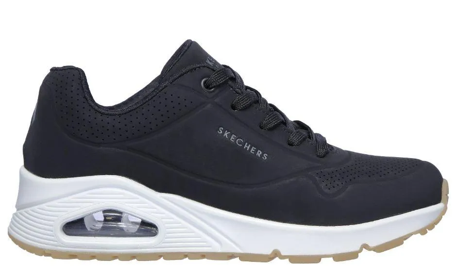 ZAPATILLAS SKECHERS UNOSTAND ON AIR MUJER NEGRO