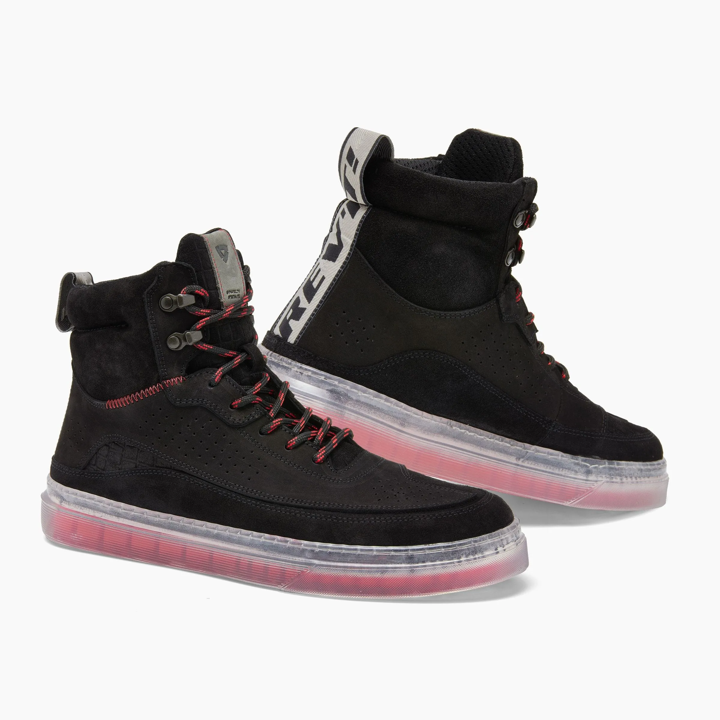 Zapatillas urbanas altas parcialmente ventiladas