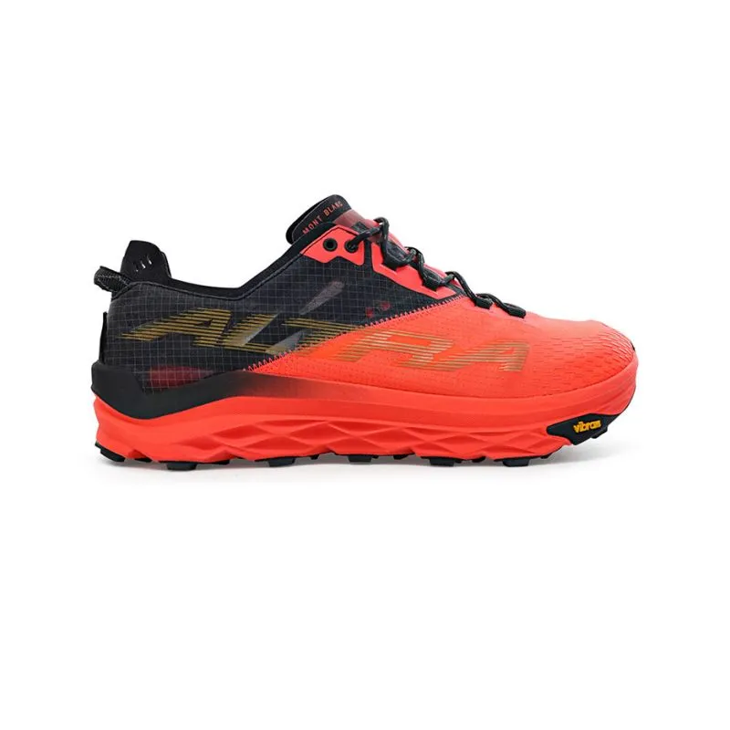 Zapato Altra Mont Blanc (Coral/Negro) Hombre