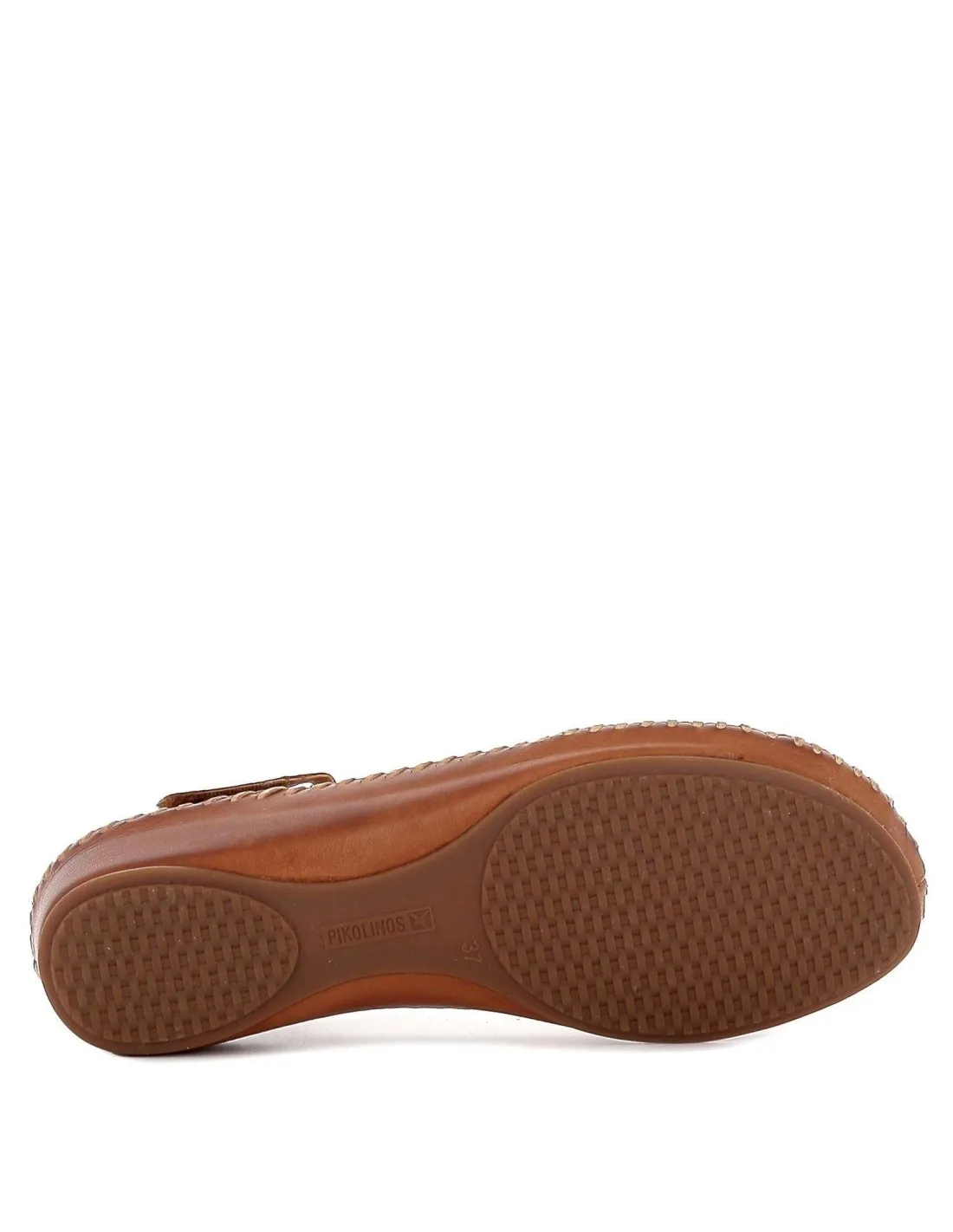 Zapato semiabierto con calado plano para mujer cuero Pikolinos